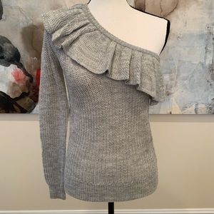 Rebecca Taylor ruffle sweater size s